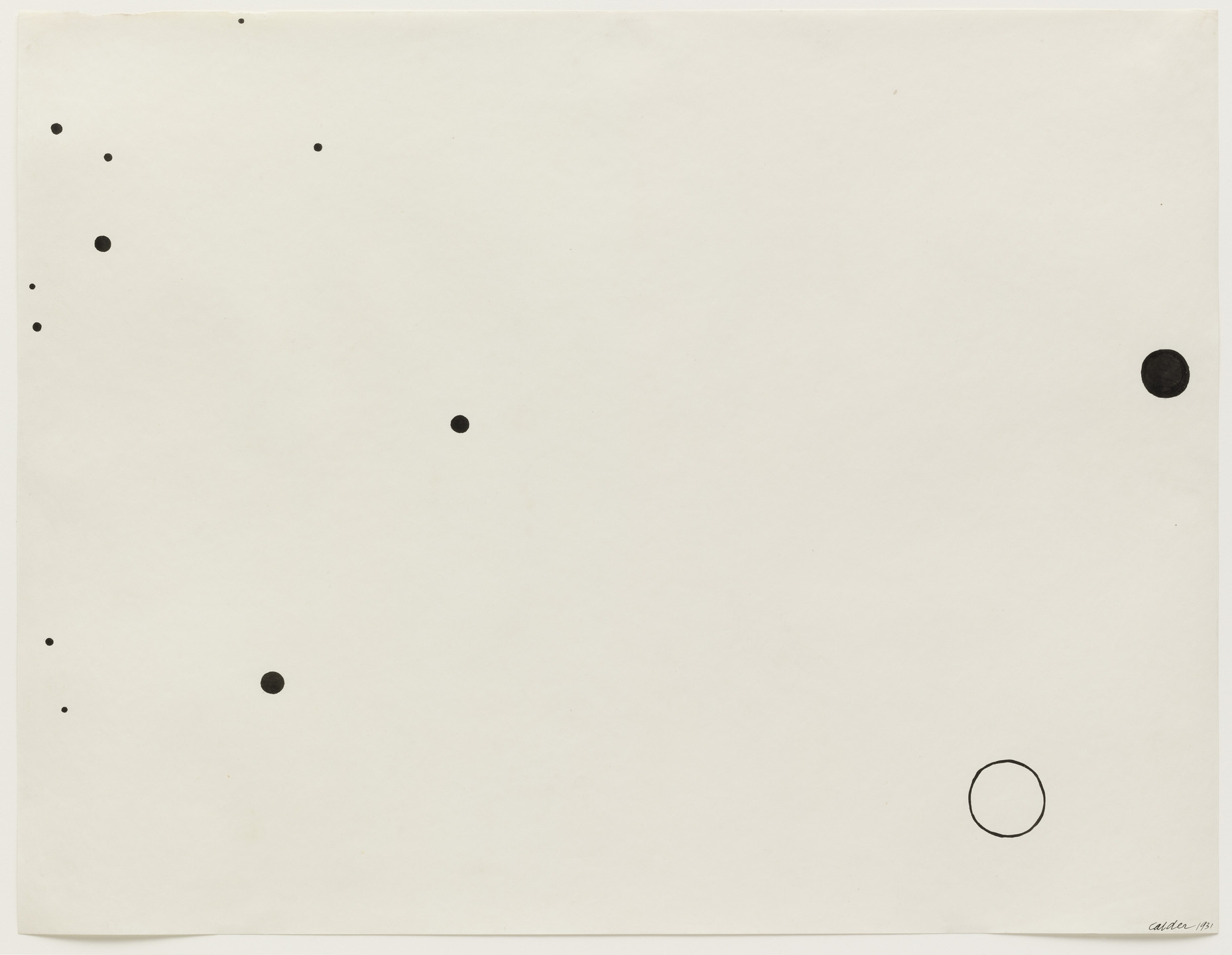 Alexander Calder. Many. 1931