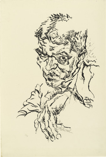 Portrait of Raoul Hausmann (Bildnis Raoul Hausmann)