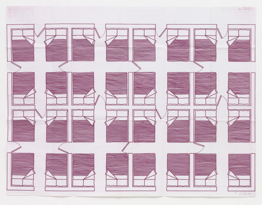 Beds (Camas) from the series Heliographs (Heliografías)