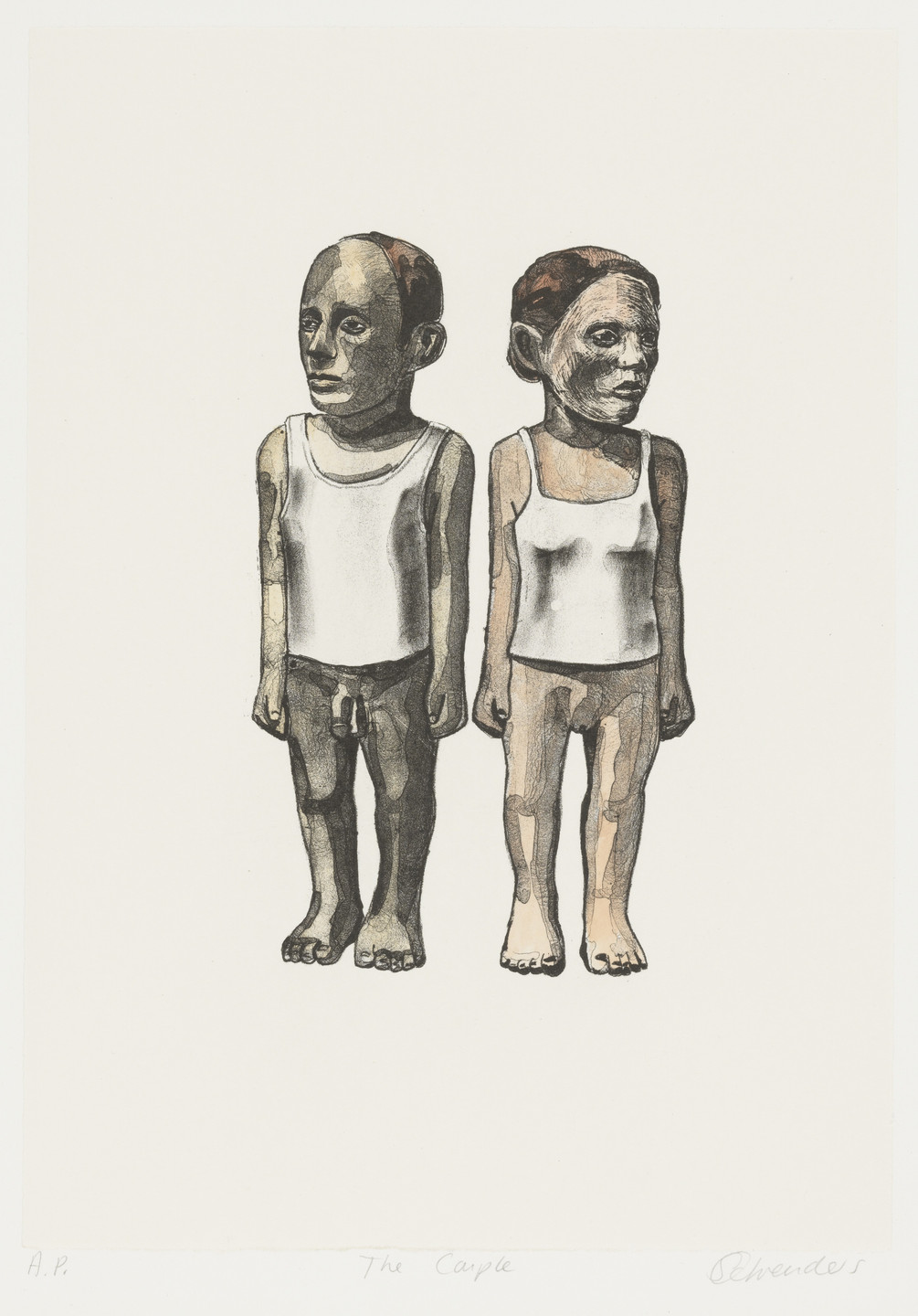 Claudette Schreuders. The Couple from Crying in Public. 2003