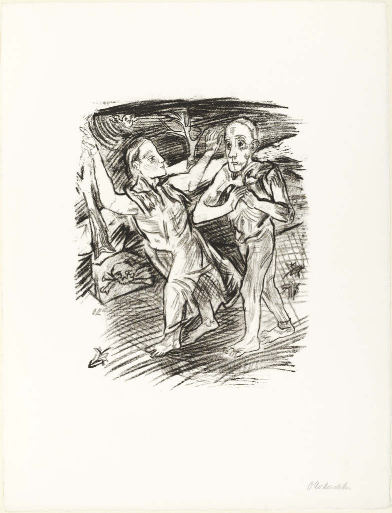 The Woman Leads the Man (Das Weib führt den Mann) (plate 4) from O Eternity - Thou Word of Thunder (Bach Cantata) [O Ewigkeit - Du Donnerwort (Bachkantate)]