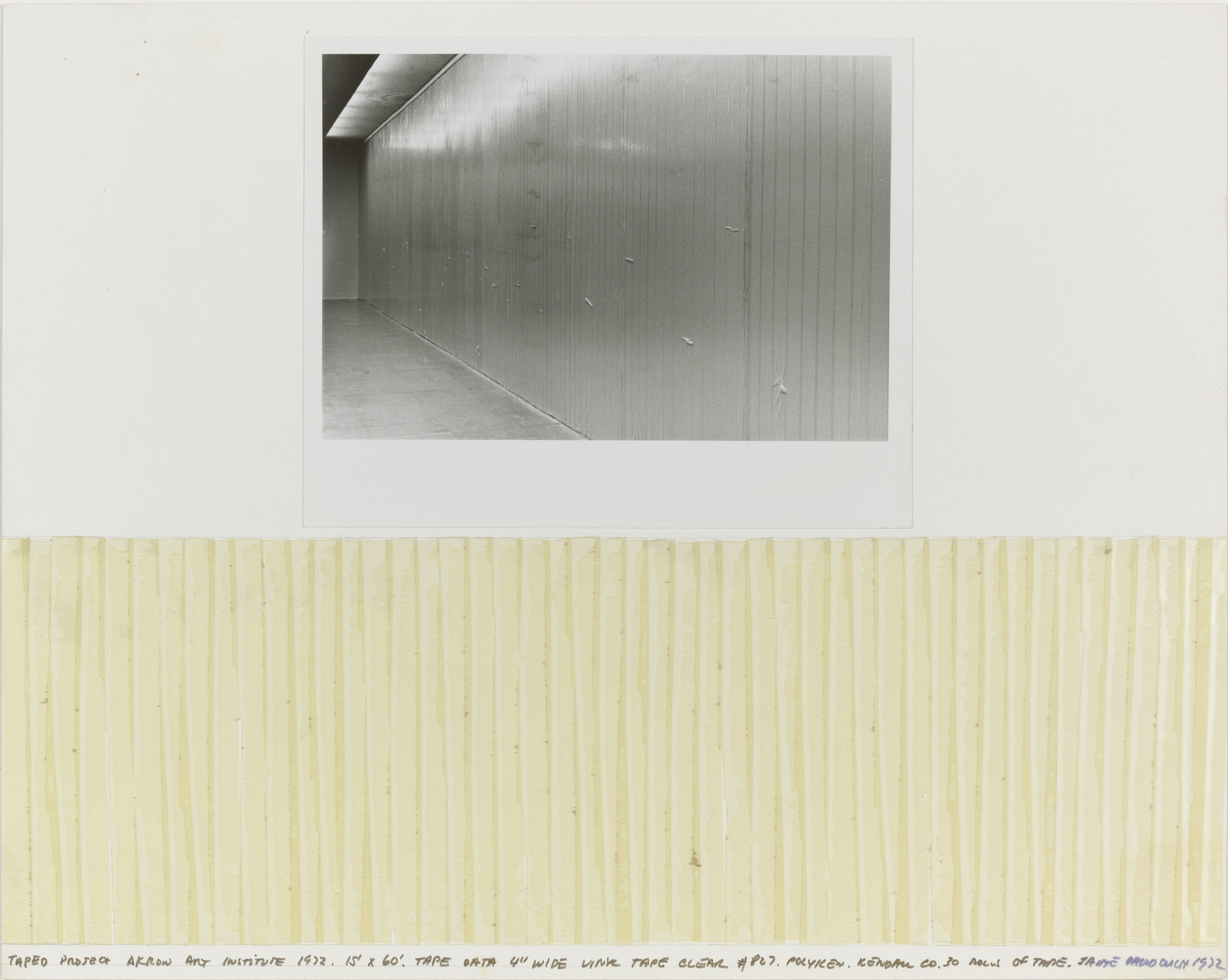 Jaime Davidovich. Cincinnati Tape Piece. 1972