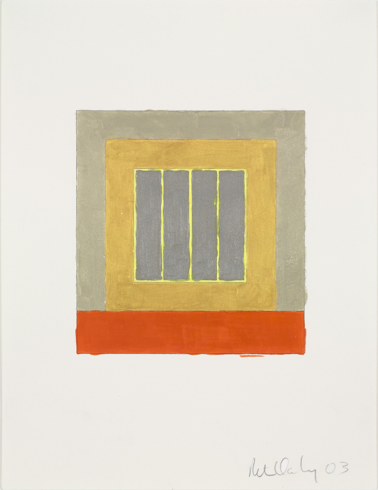 Peter Halley. Untitled