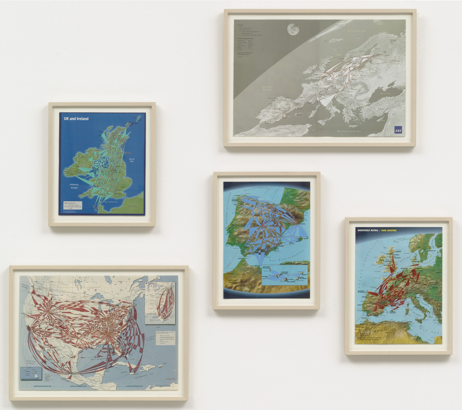 Mona Hatoum. Routes II. 2002