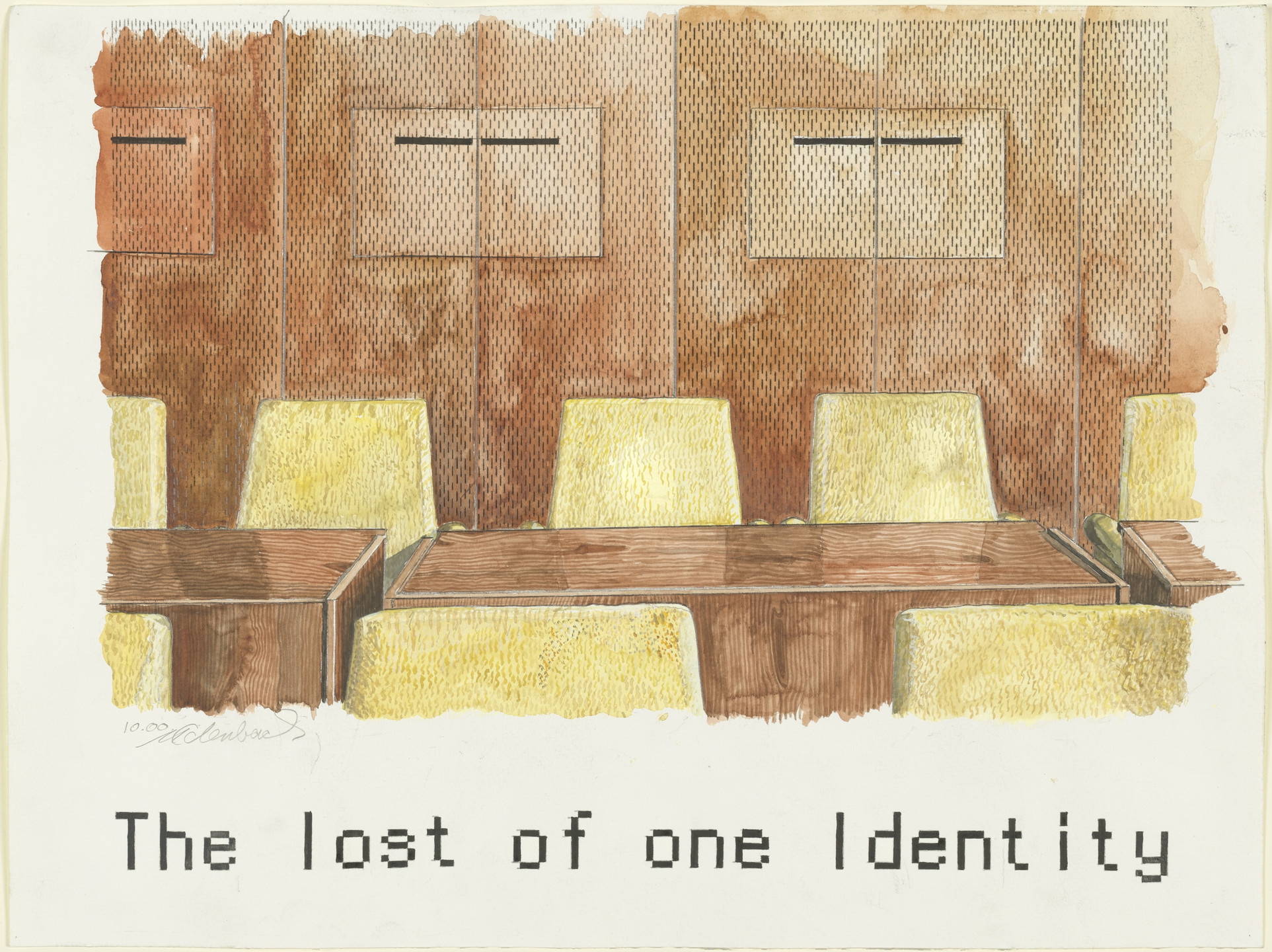 Marcel Odenbach. The Lost of One Identity. 2000