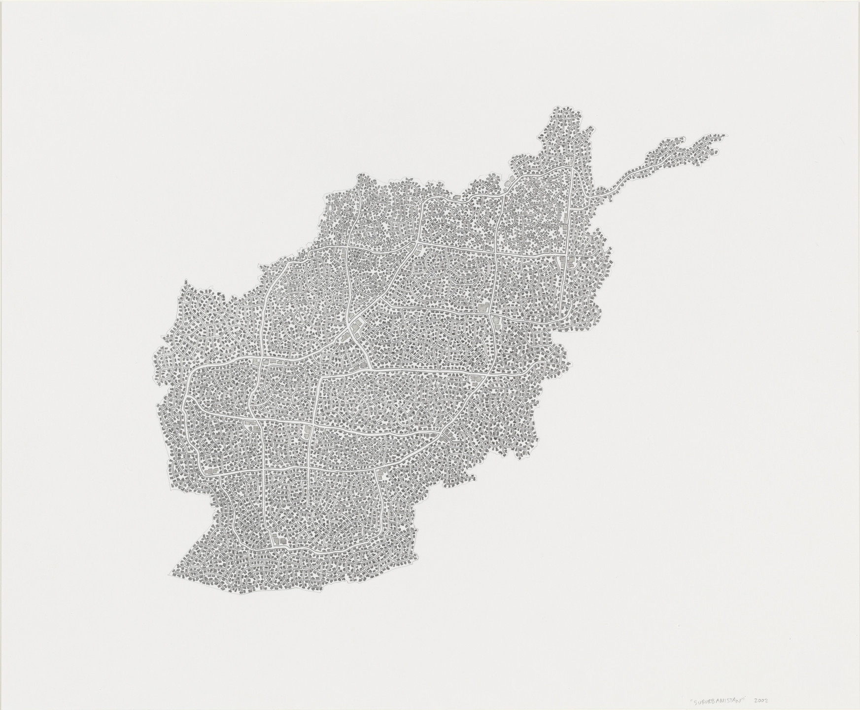 David Opdyke. Suburbanistan. 2002