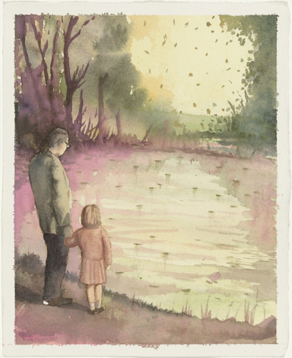 Untitled (Scientist and Pond)