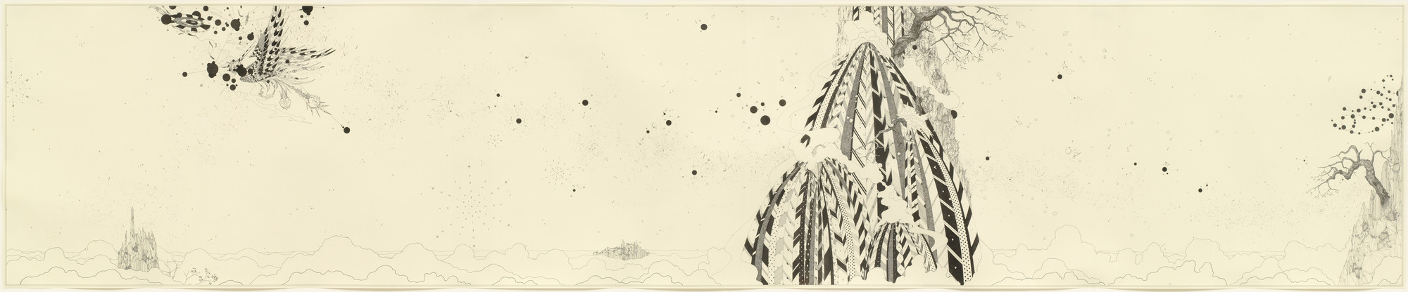 Ernesto Caivano. Waterfalls above Clouds. (2004)