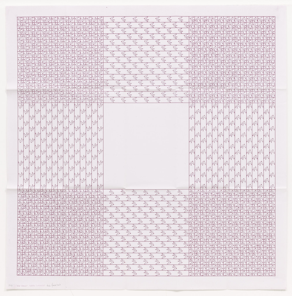 Square (Cuadrado) from the series Heliographs (Heliografías)
