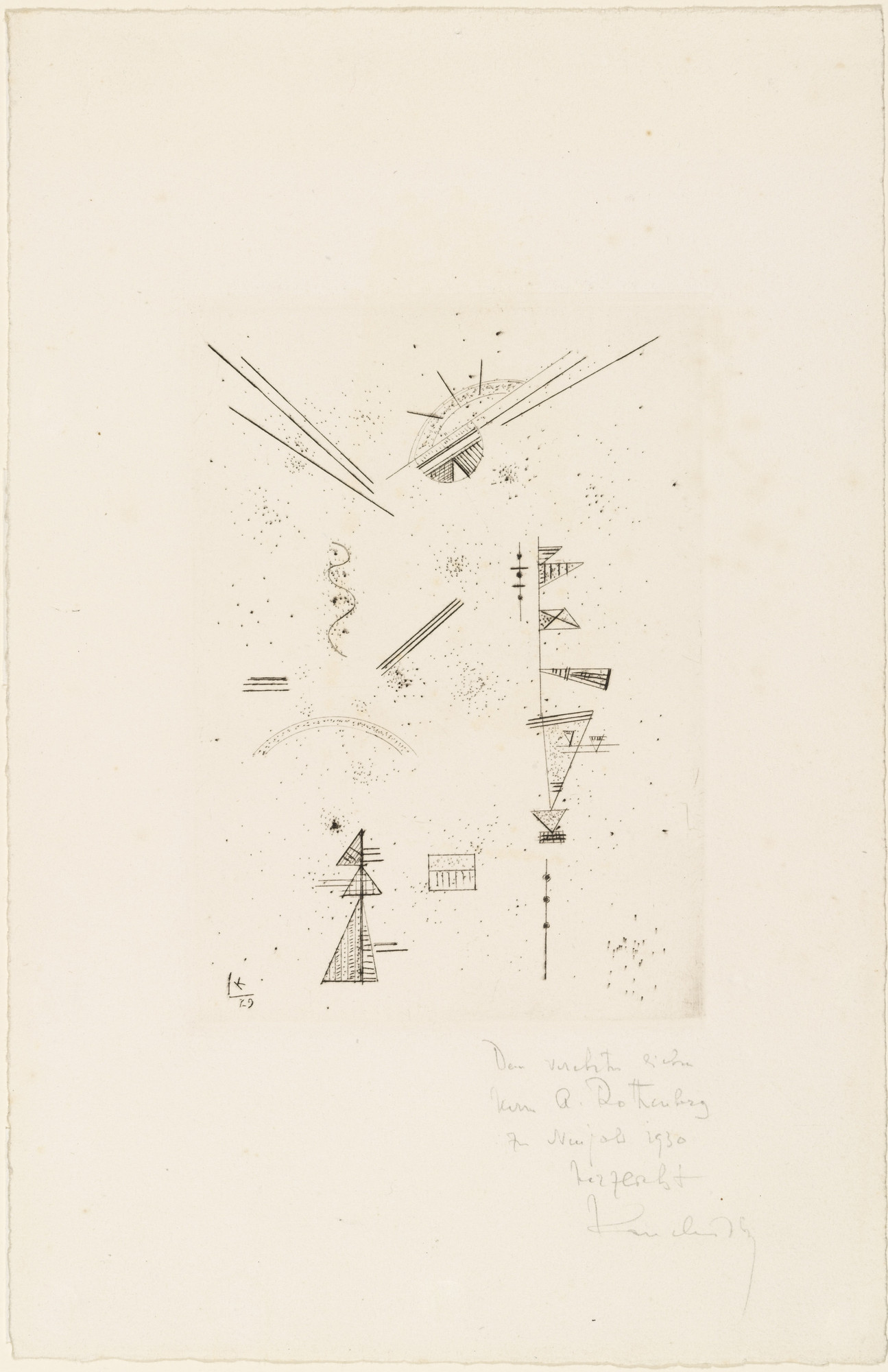 Vasily Kandinsky. Fourth Annual Print for the Kandinsky Society (Vierte Jahresgabe für die Kandinsky-Gesellschaft)