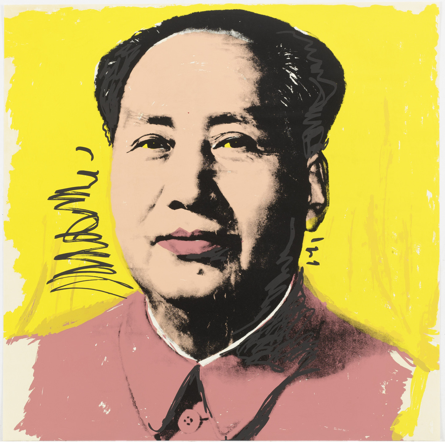 Andy Warhol. Untitled from Mao. 1972