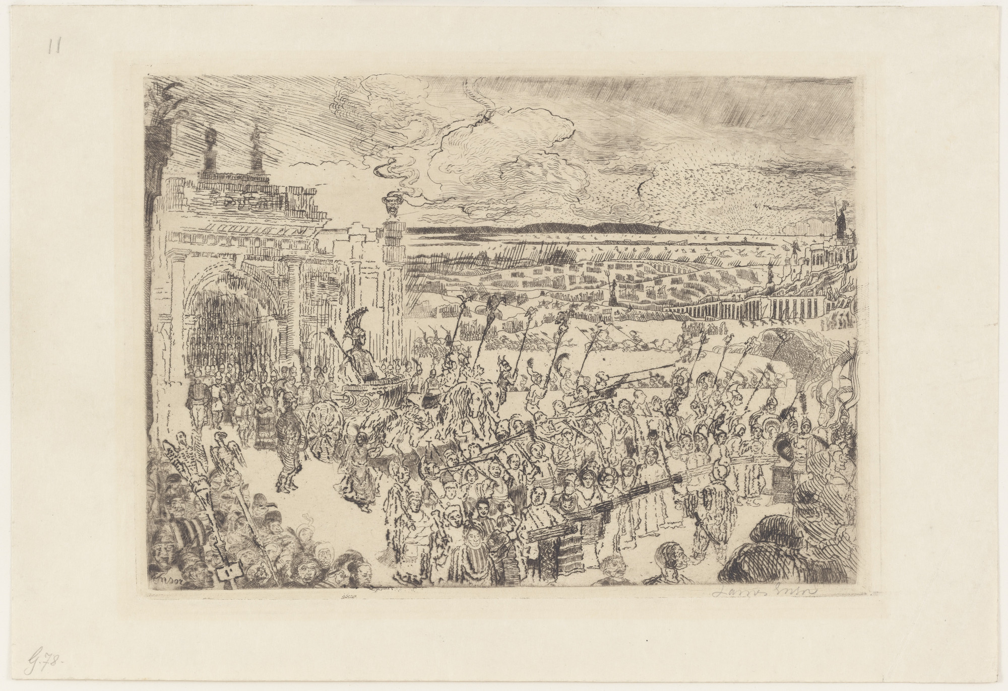James Ensor. Roman Victory