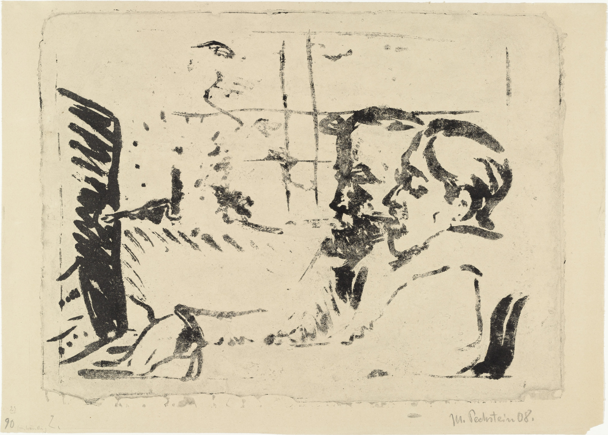 Max Pechstein. With Four Hands (Vierhändig). 1908