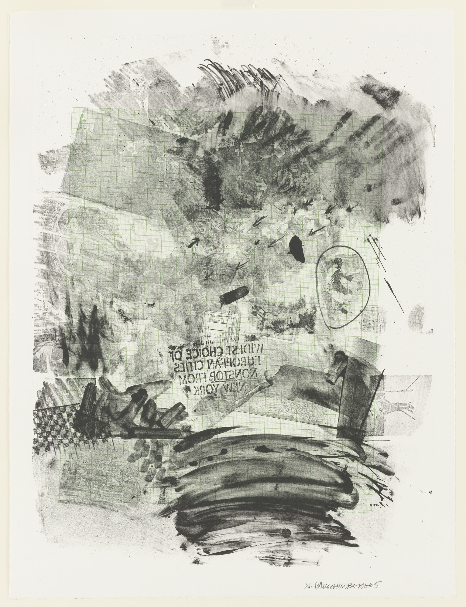 Robert Rauschenberg. Lawn