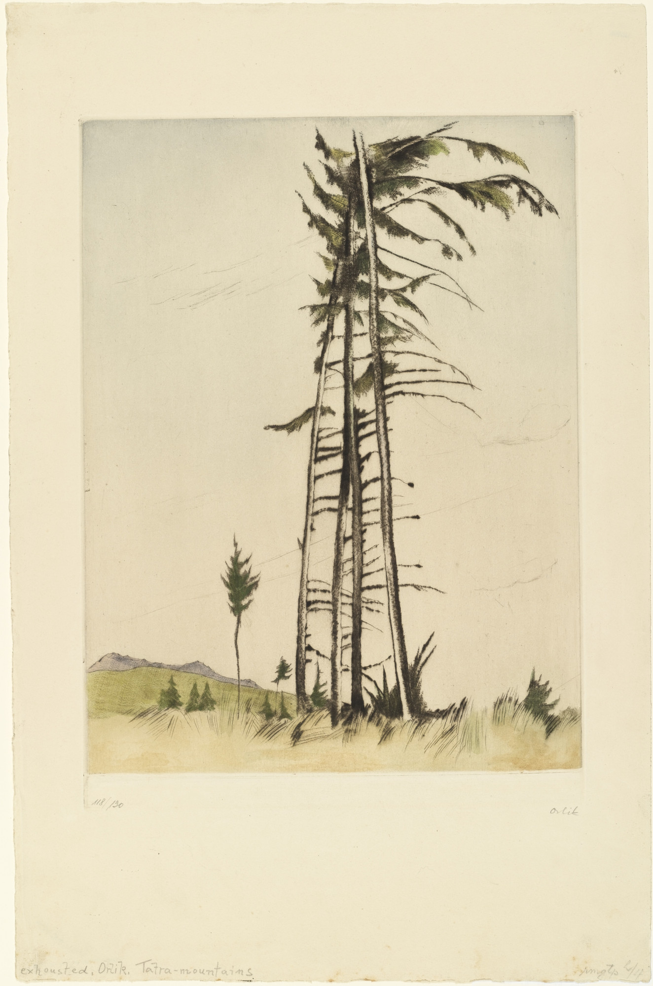 Emil Orlik. Tatra Mountains