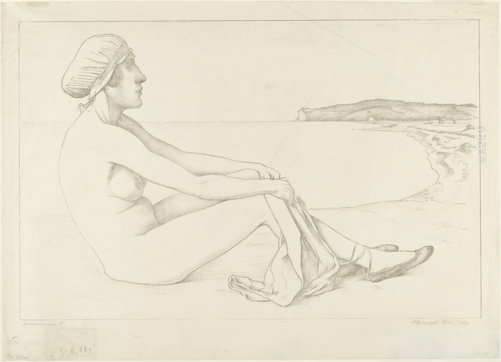 Hiddensee III by Alexander Kanoldt