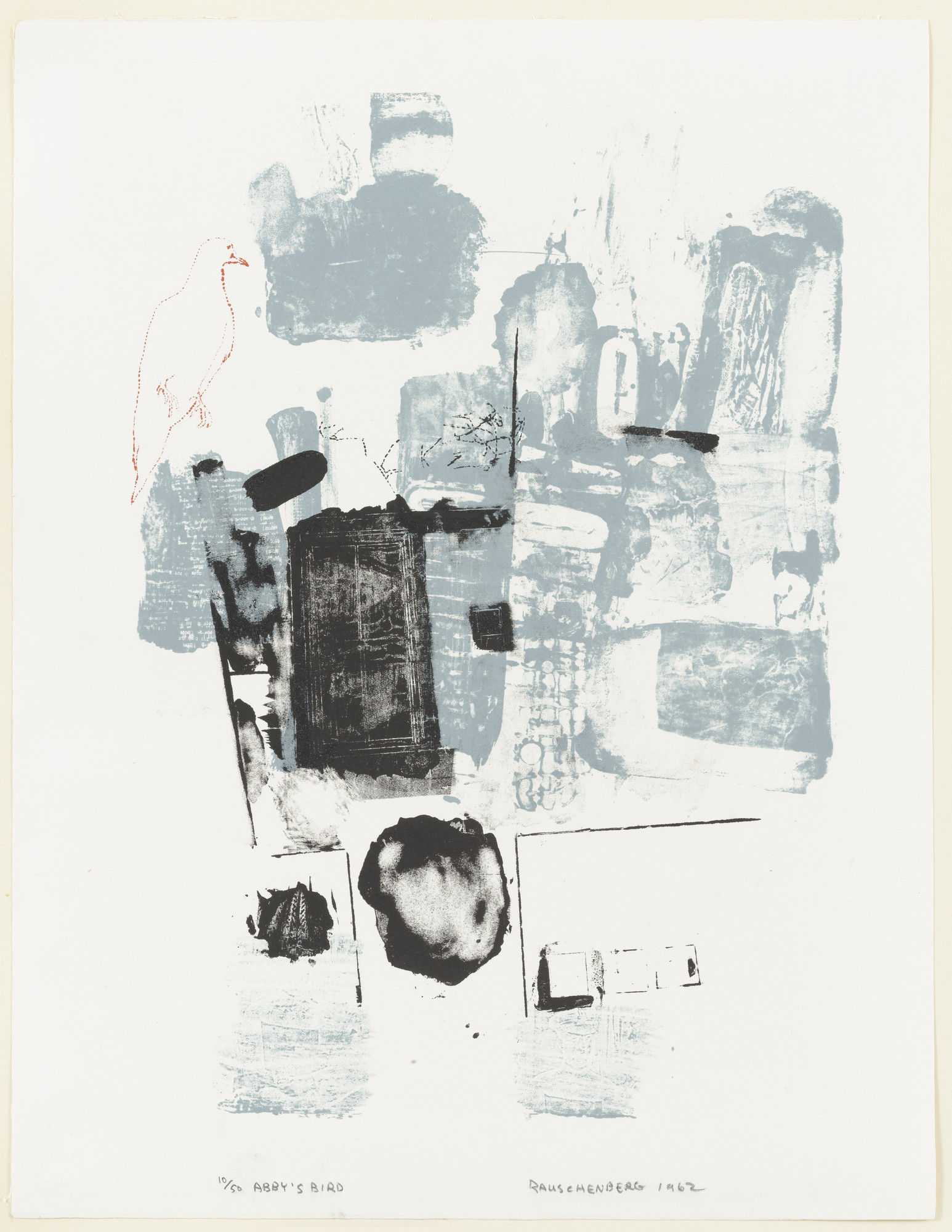 Robert Rauschenberg. Abby's Bird