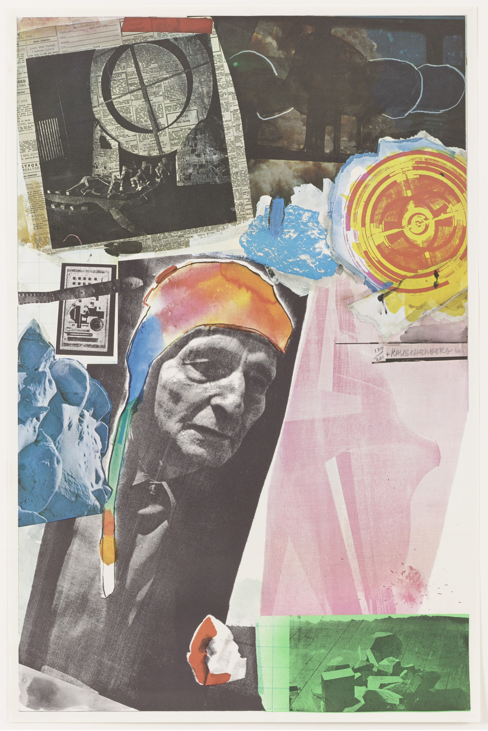 Robert Rauschenberg. Homage to Frederick Kiesler. 1966
