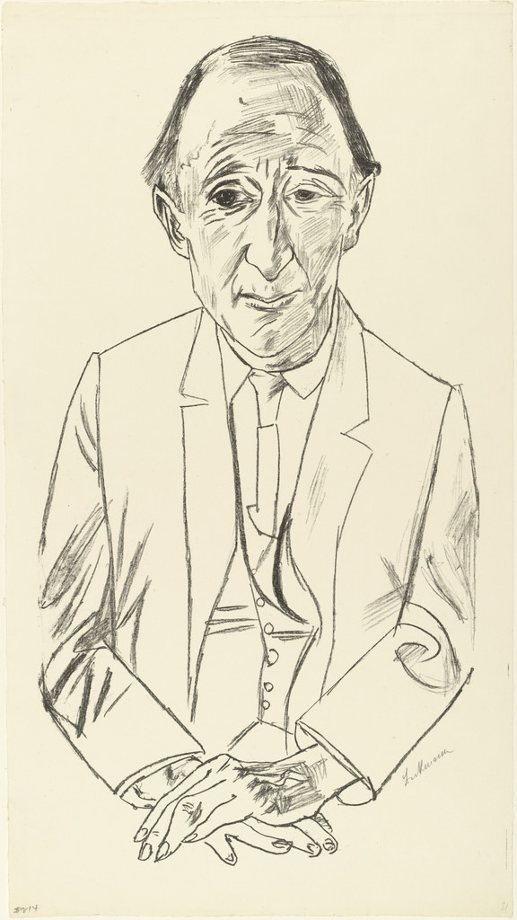 Portrait of the Composer Frederik Delius (Bildnis des Komponisten Frederik Delius)