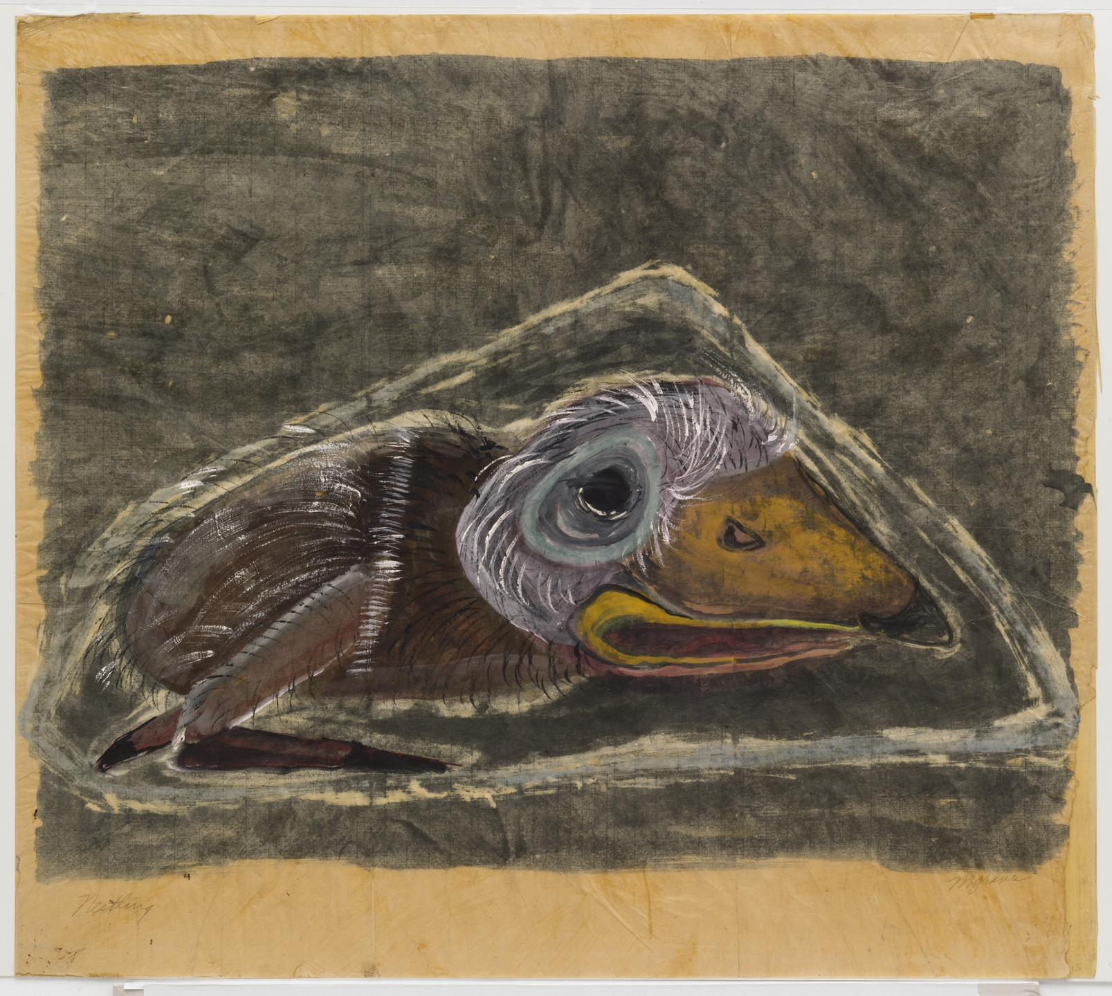 Morris Graves. Nestling. (1940)
