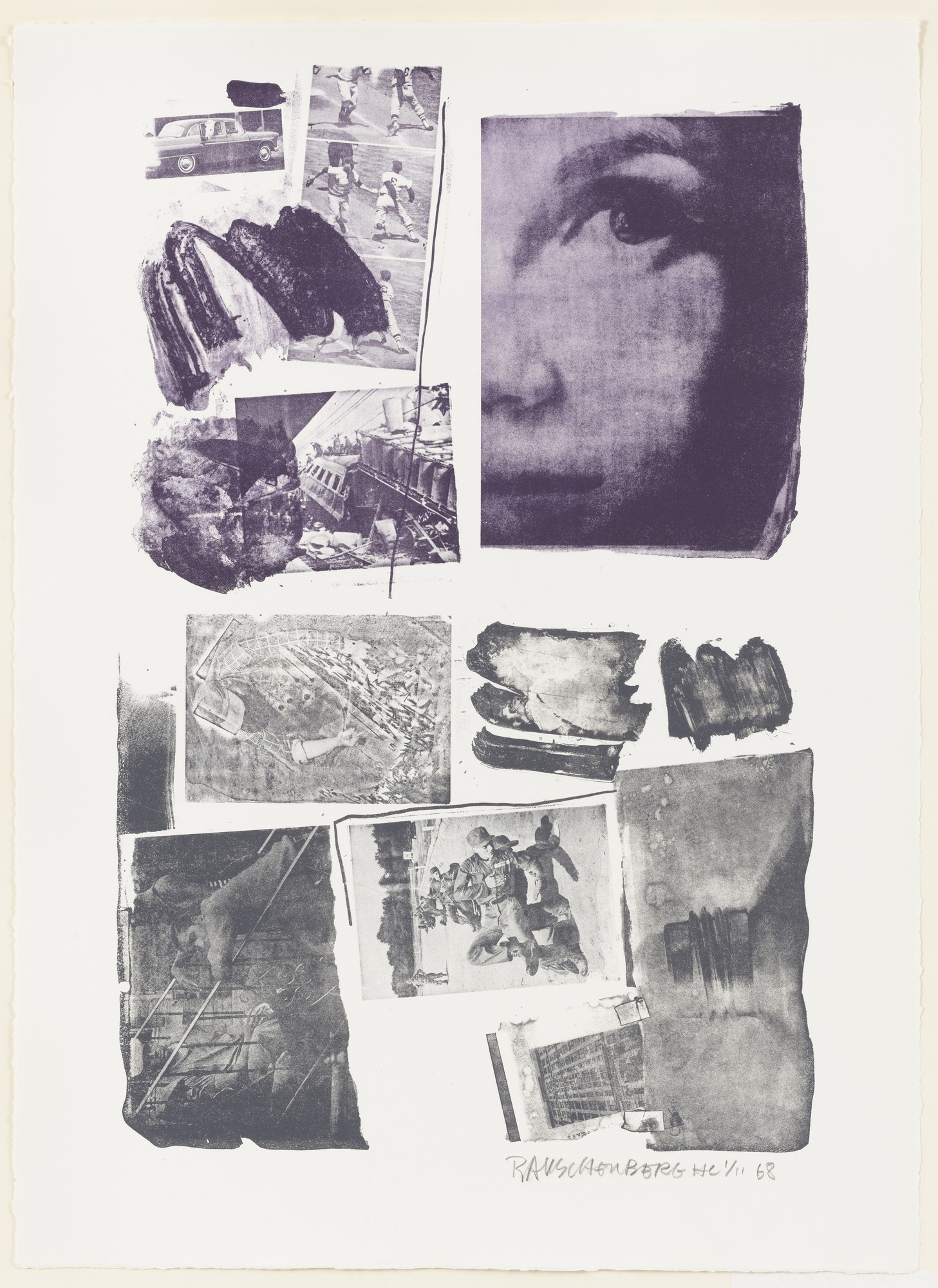 Robert Rauschenberg. Pledge