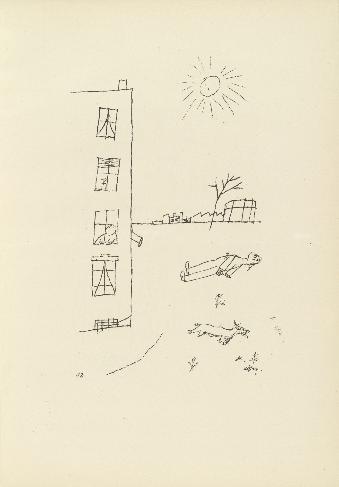 George Grosz. Mord (plate, folio 16) from Ecce Homo