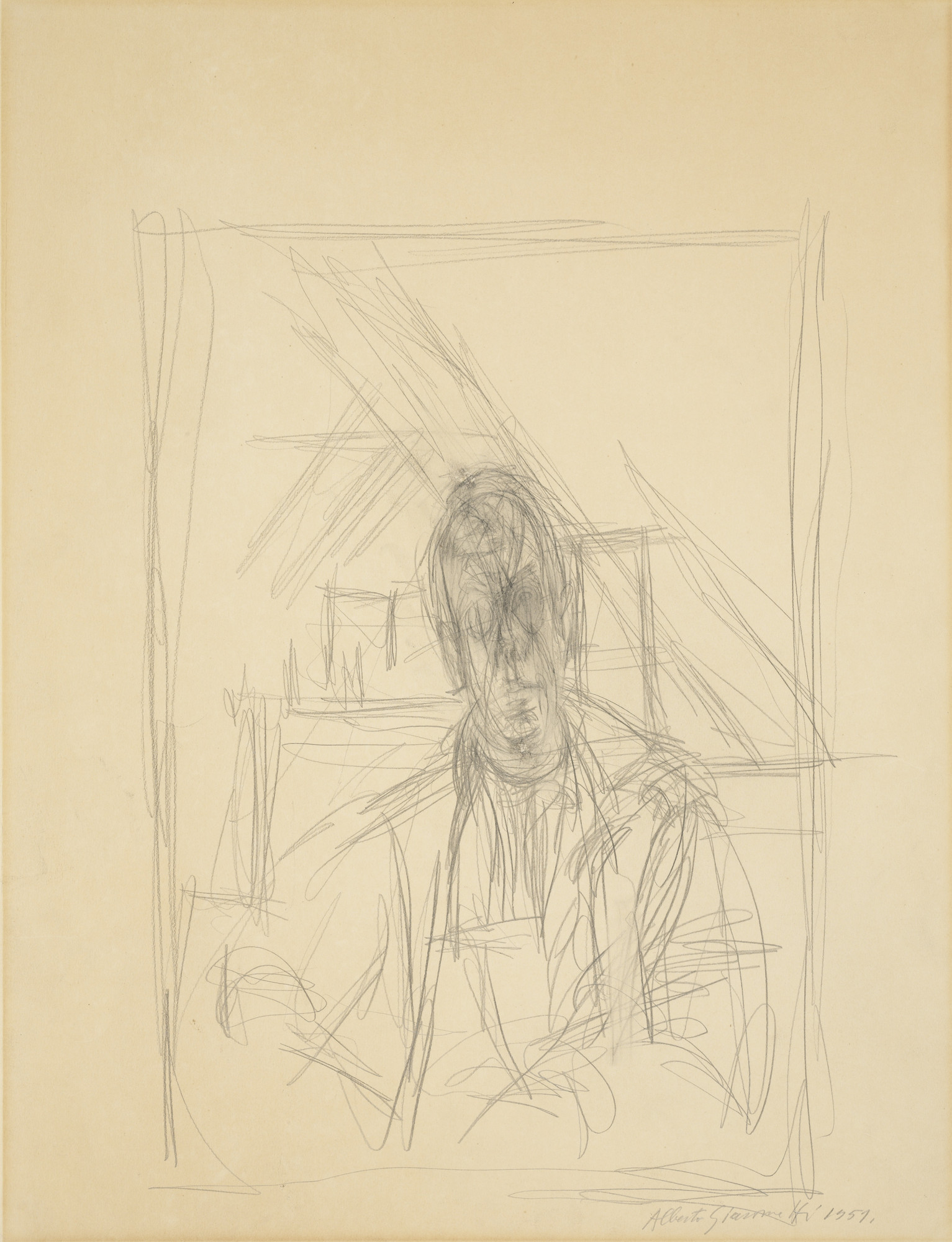 Alberto Giacometti. Untitled