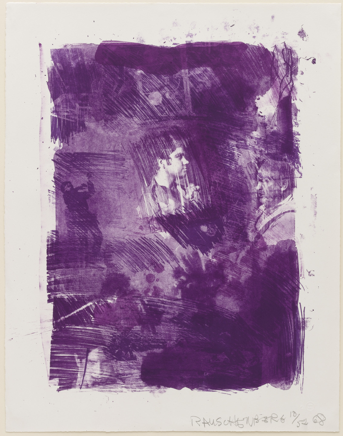 Robert Rauschenberg. Flower Re-Run from the series Reels (B + C). 1968