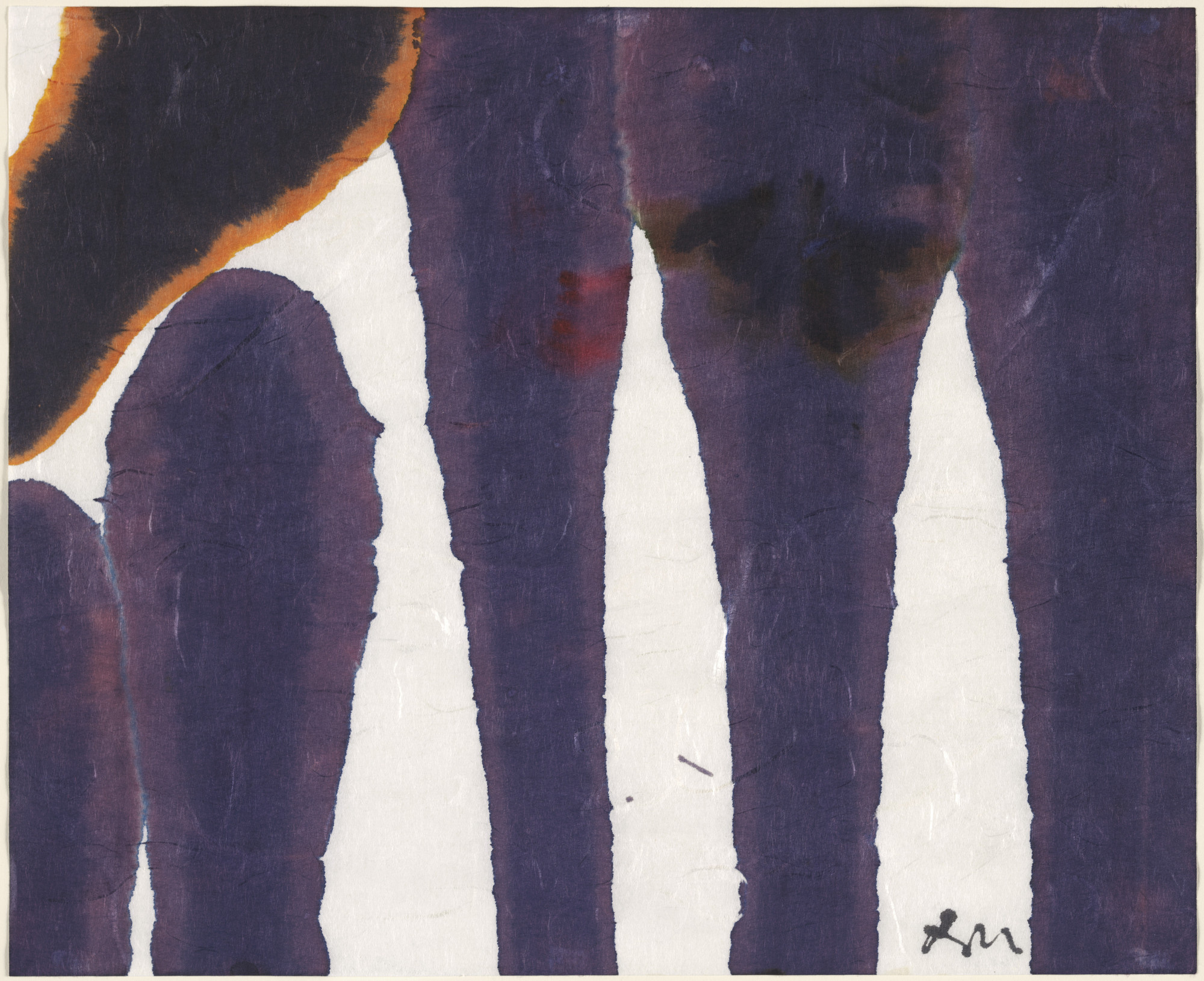 Robert Motherwell. Untitled from the series Lyric Suite