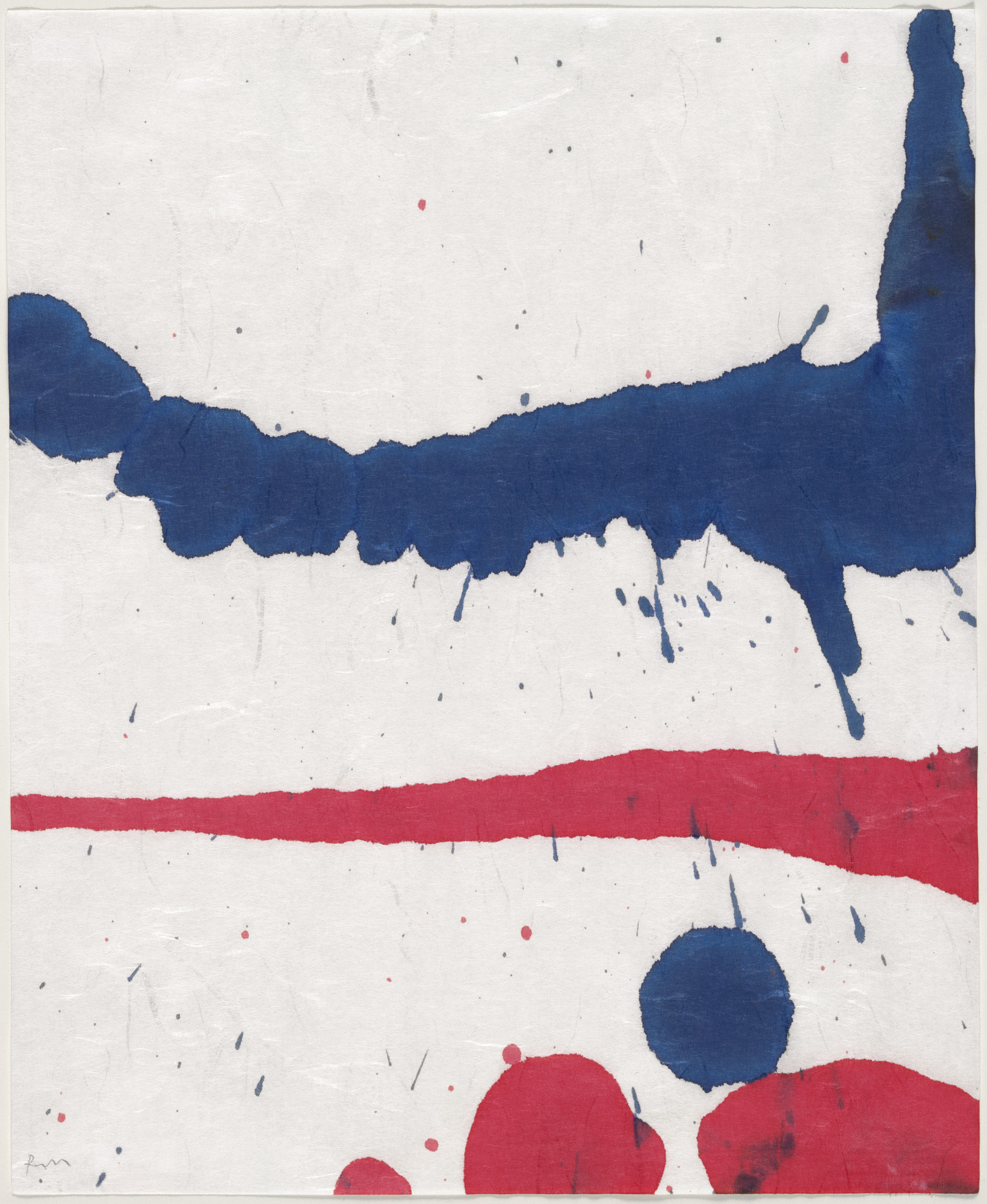 Robert Motherwell. Untitled from the series Lyric Suite