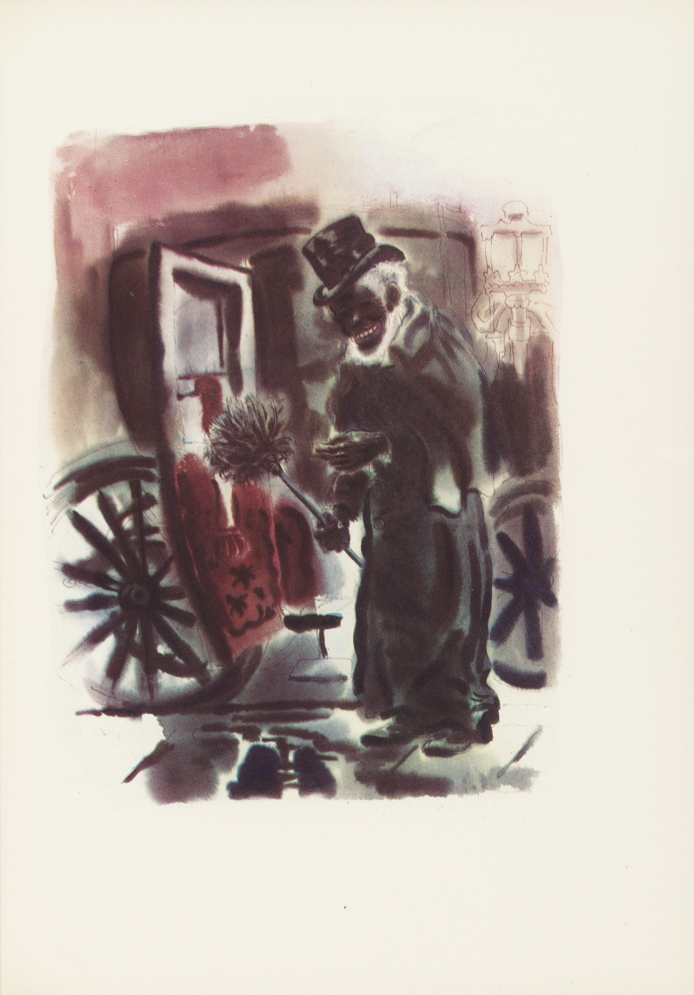 George Grosz. Plate (facing page 14) from The Voice of the City and Other Stories