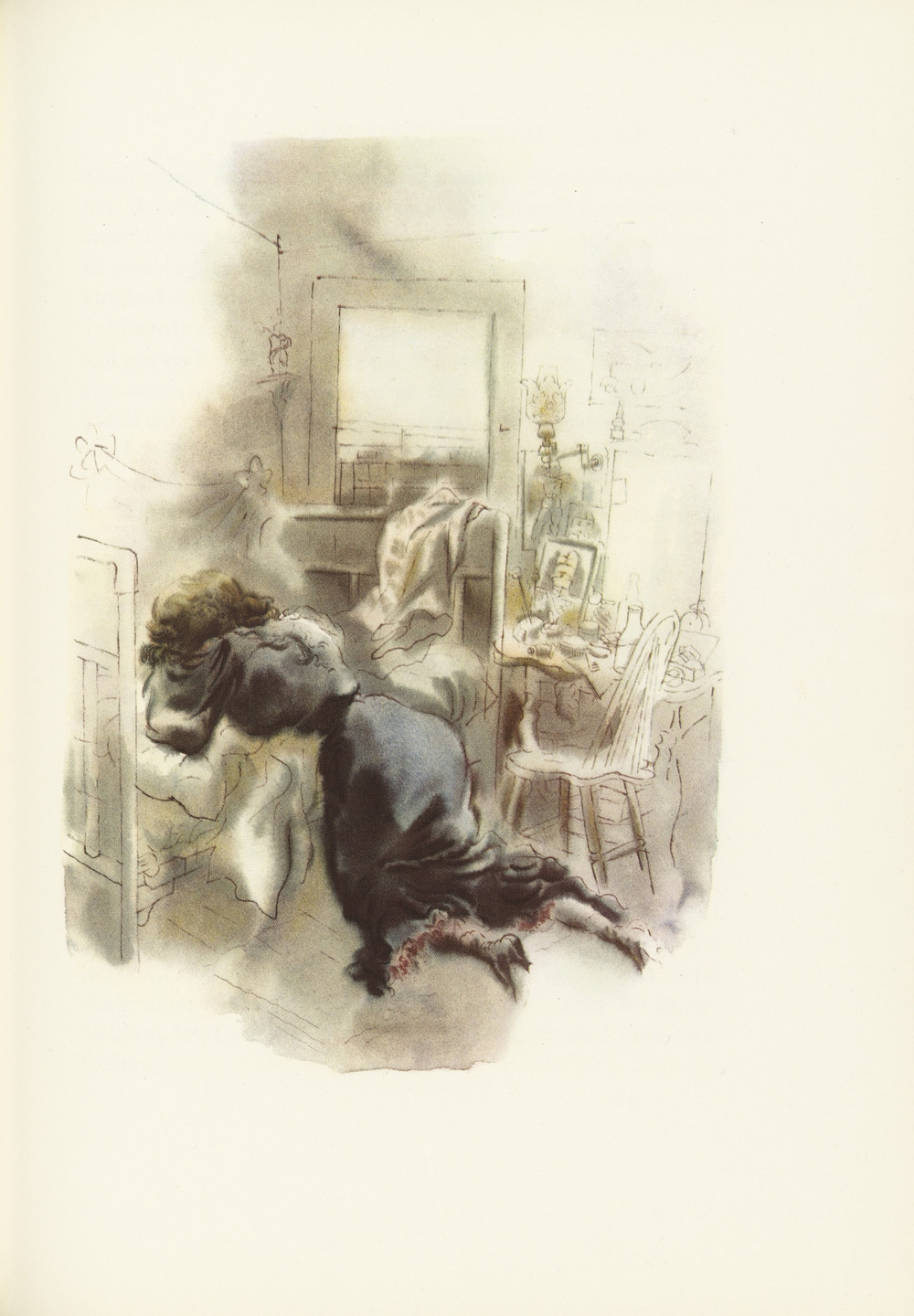 George Grosz. Plate (facing page 120) from The Voice of the City and Other Stories. 1935