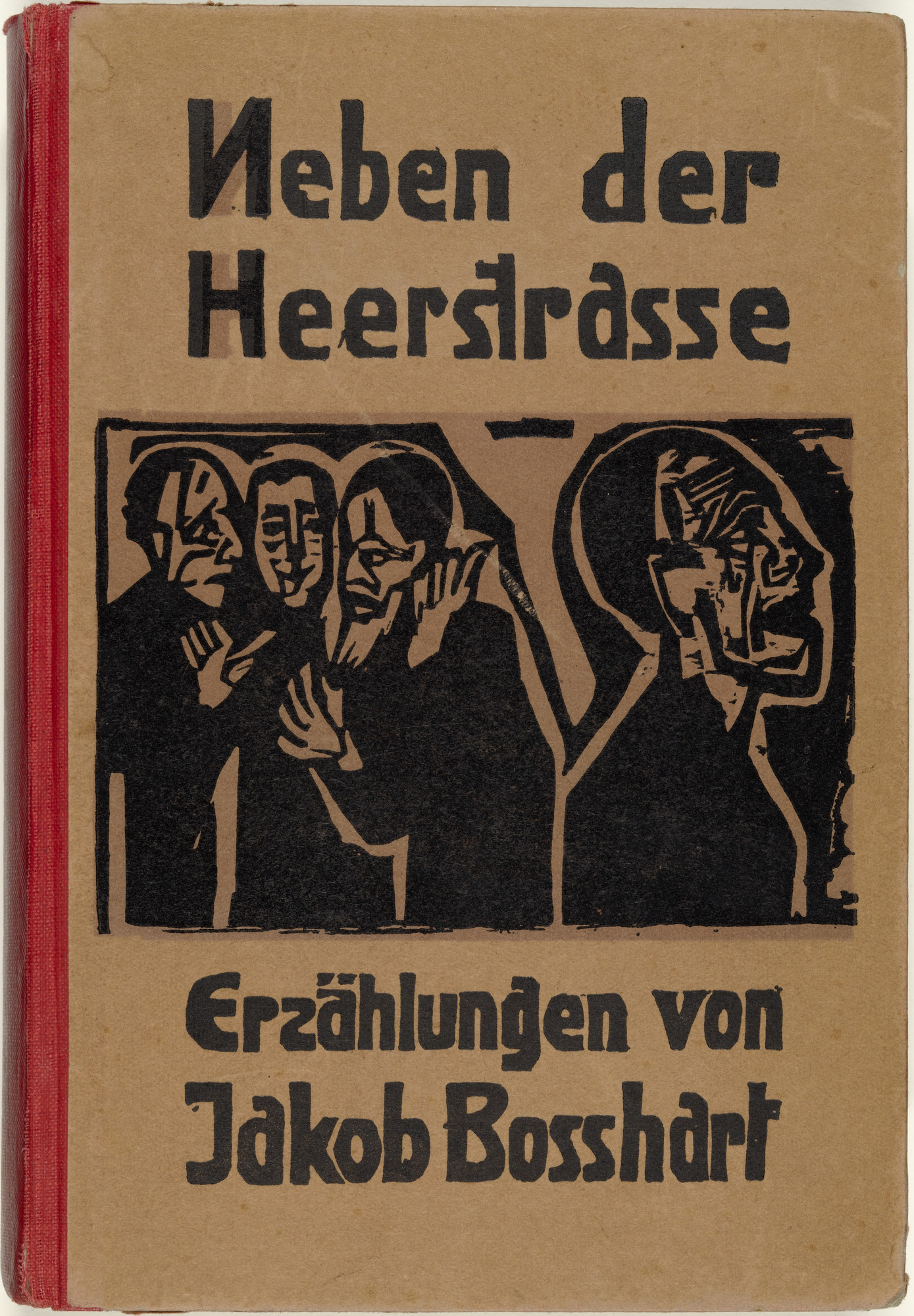 Ernst Ludwig Kirchner. Cover from Neben der Heerstrasse (Off the Main Road)