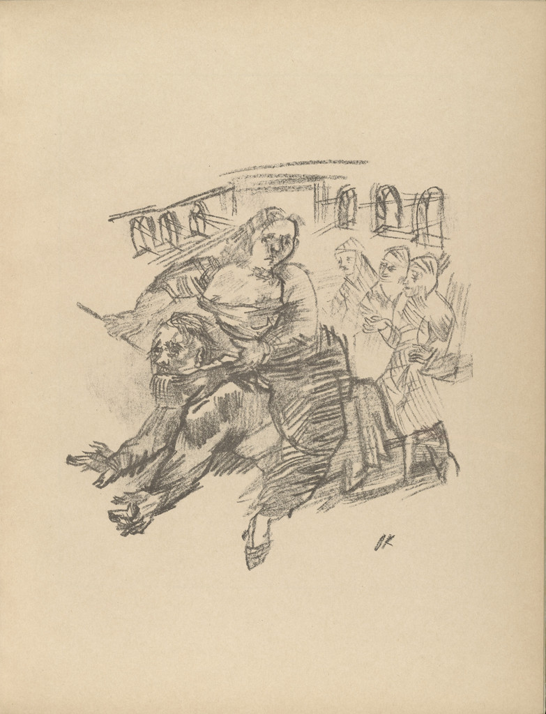 Aristoteles and Phyllis (plate, folio 5) from Die Chinesische Mauer (The Great Wall of China)