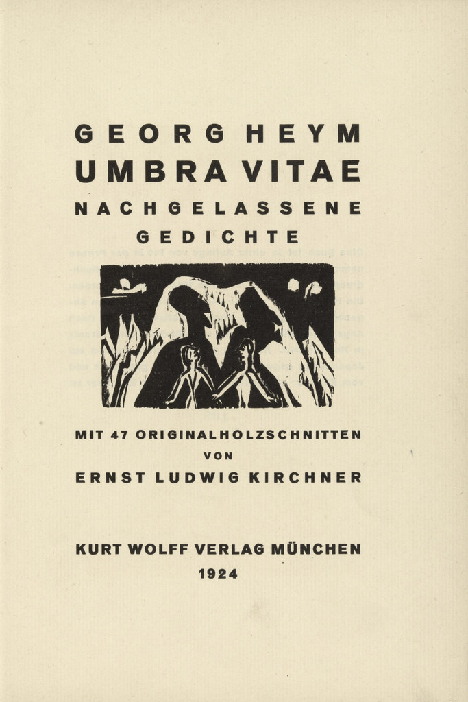 Title vignette (Titelvignette) from Umbra vitae (Shadow of Life)