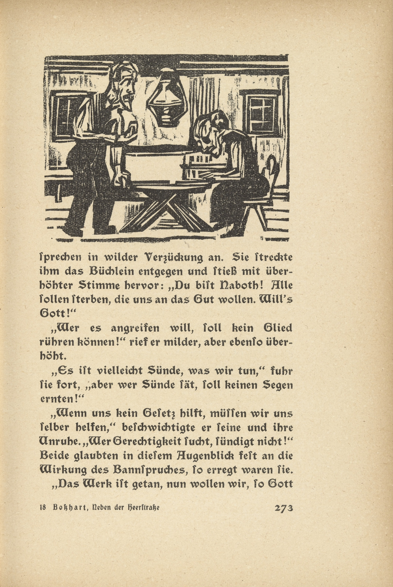 Ernst Ludwig Kirchner. Altwinkel: The Siblings (in-text plate, page 273) from Neben der Heerstrasse (Off the Main Road)