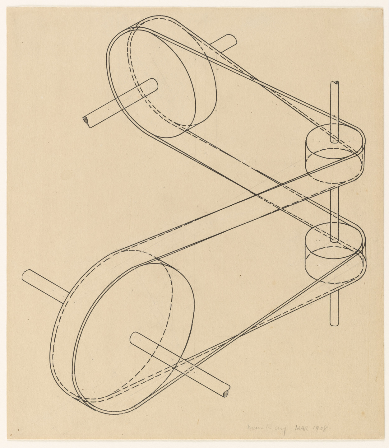 Man Ray (Emmanuel Radnitzky). Untitled. 1908