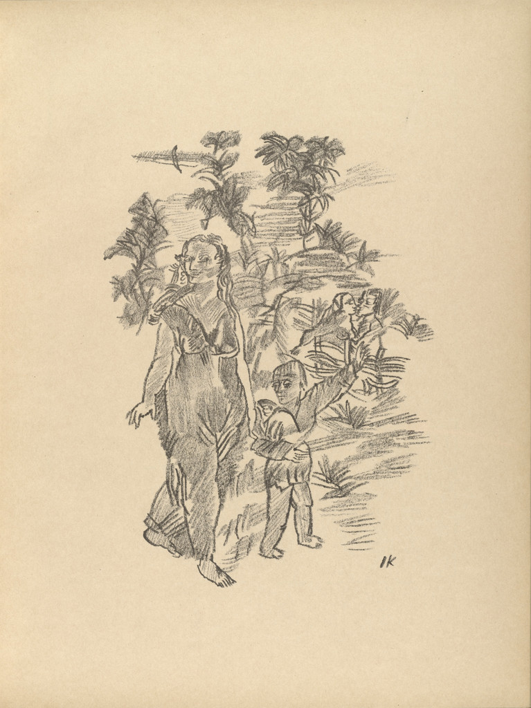 Christian Love (Die christliche Liebe) (plate, folio 11) from Die Chinesische Mauer (The Great Wall of China)