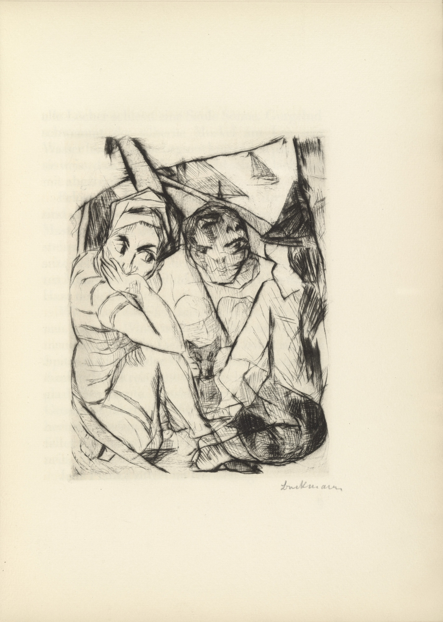 Max Beckmann. Die Fürstin (The Duchess)