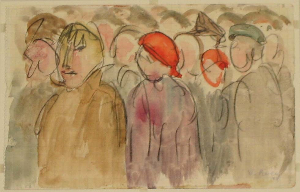 Diego Rivera. May Day, Moscow. 1928