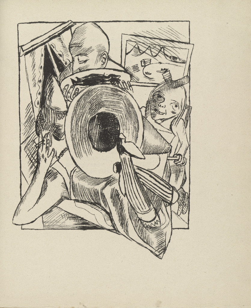 Furnished Room (Möbliert) (plate 5) from Stadtnacht (City Night)