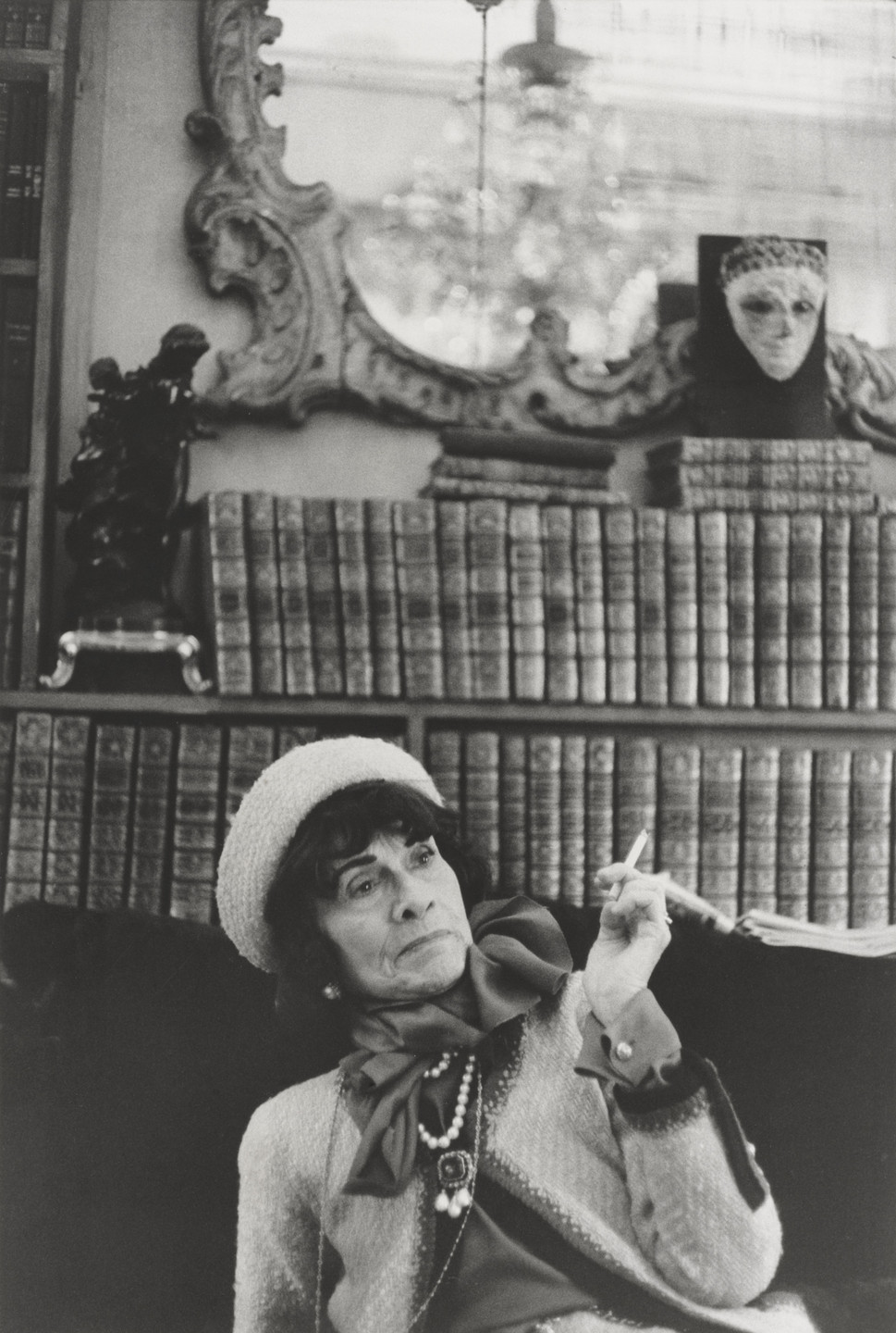 Henri Cartier-Bresson. Coco Chanel, Paris. 1964 | MoMA