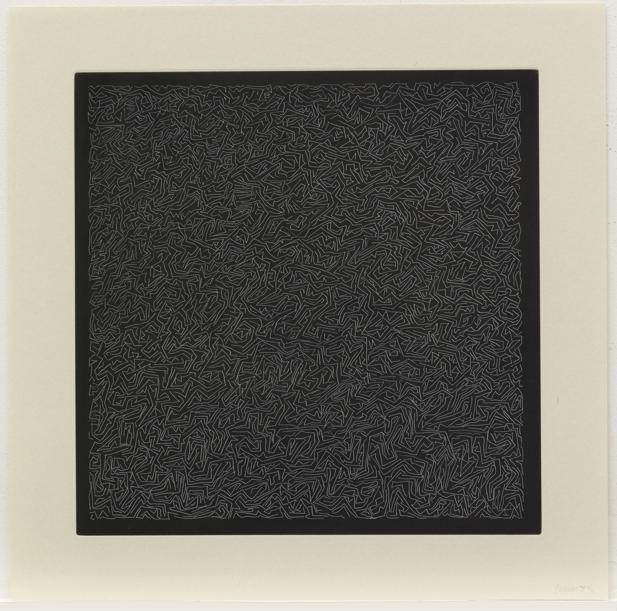 Sol LeWitt. Line Etching II