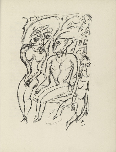 Plate (facing page 40) from Das graphische Jahrbuch (The Print Yearbook)