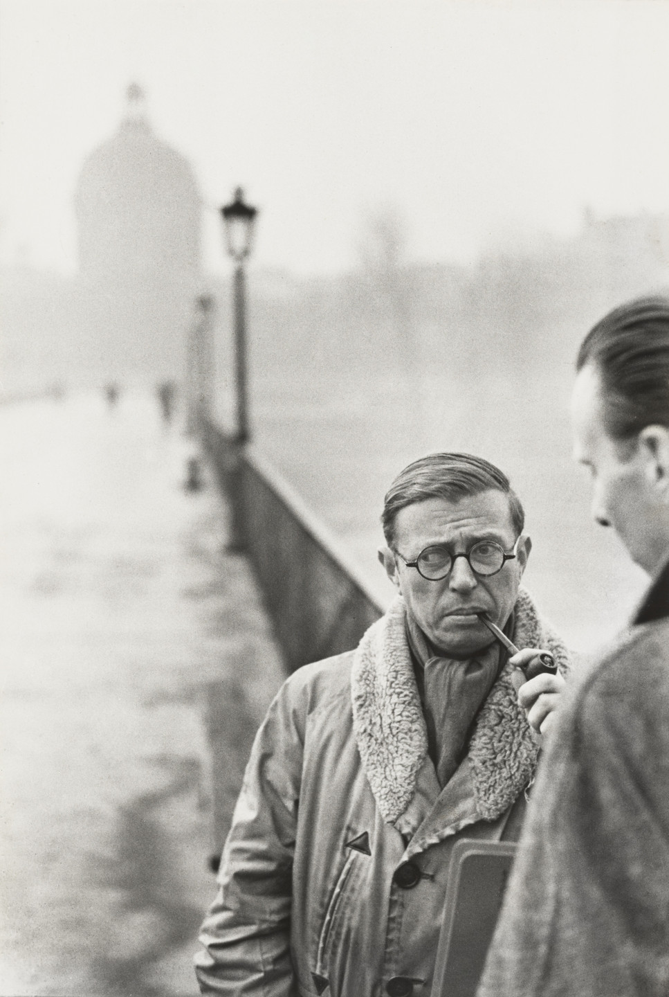 Henri Cartier-Bresson. Jean-Paul Sartre, Paris. 1946