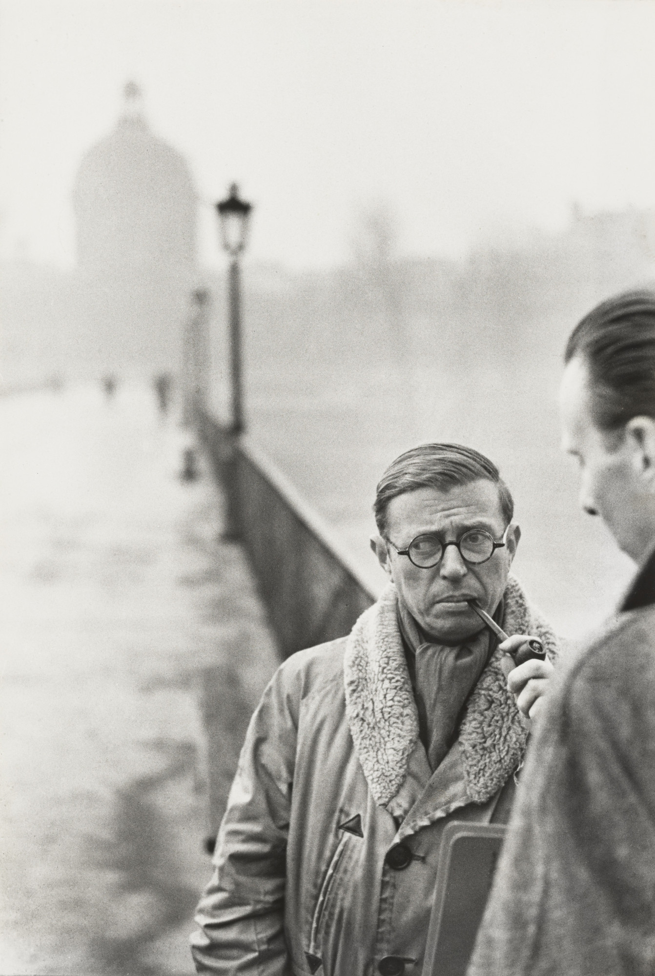 Henri Cartier-Bresson. Jean-Paul Sartre, Paris. 1946 | MoMA