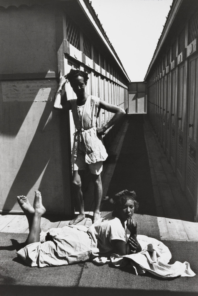 André Pieyre de Mandiargues and Léonor Fini, Trieste, Italy