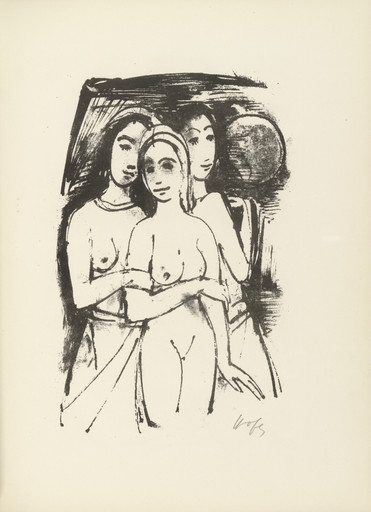 Plate 2 (folio 6) from Liebesgedichte (Love Poems)