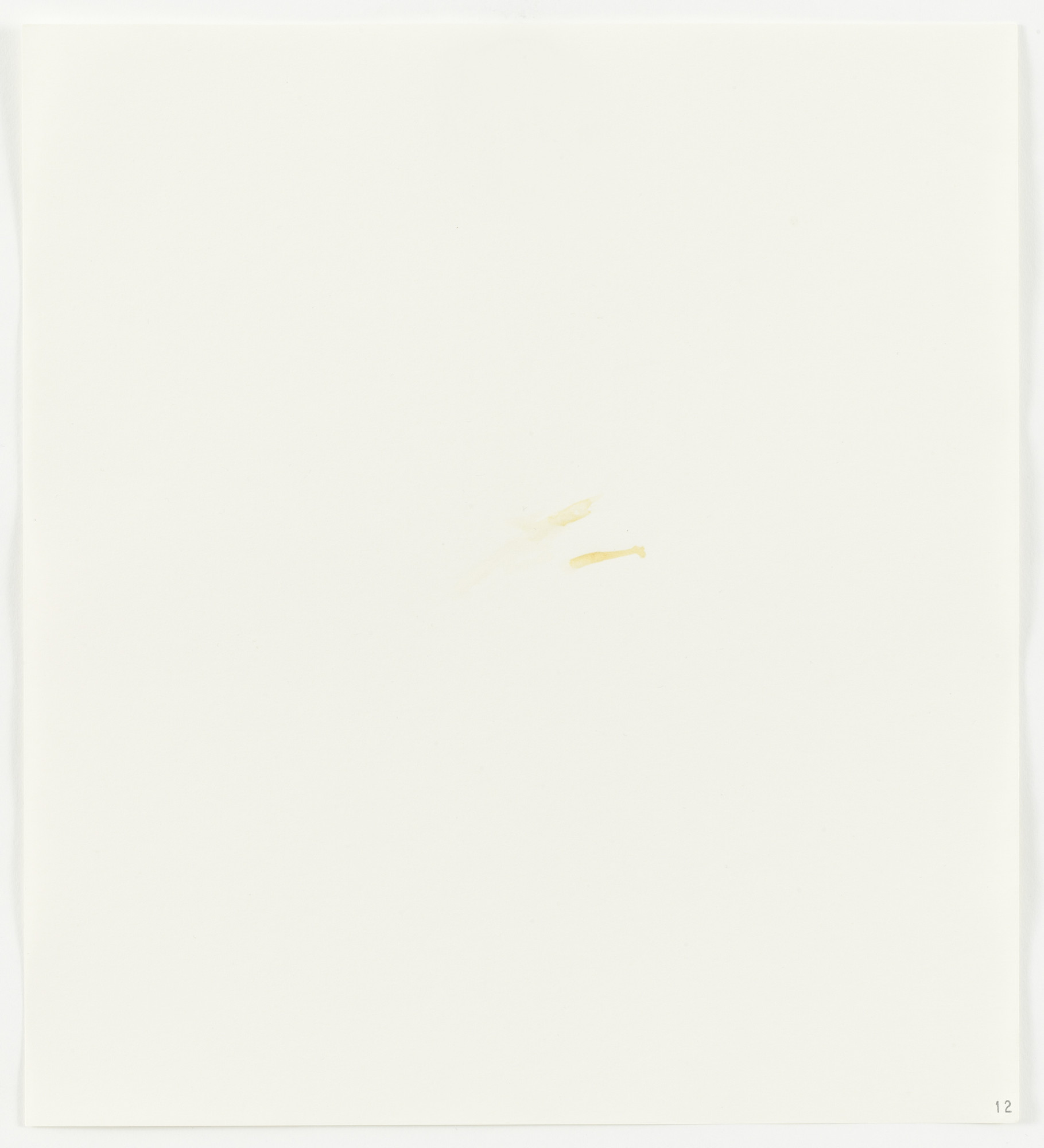 Edward Ruscha. Sperm (Human) from Stains
