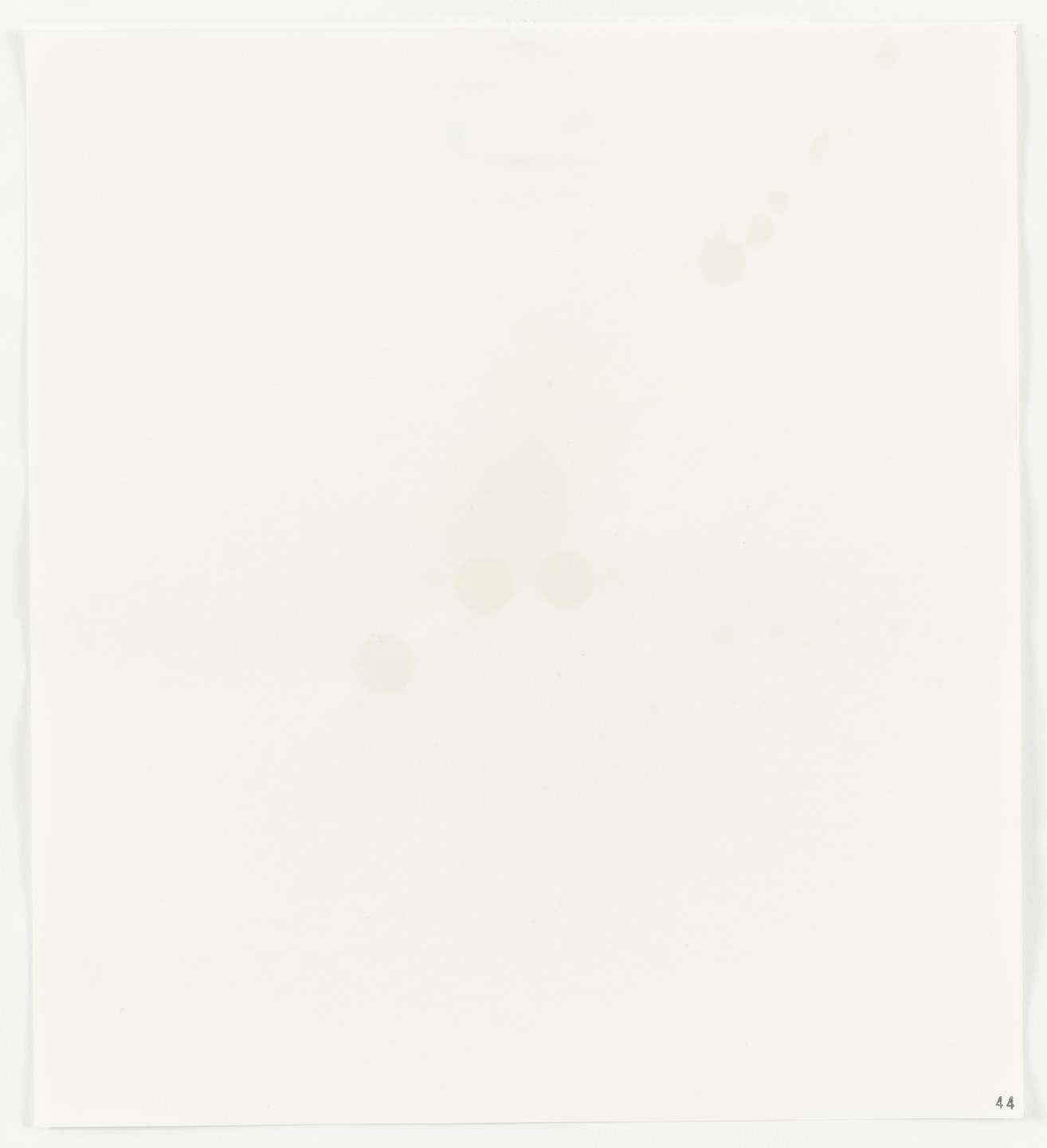 Edward Ruscha. Bourbon (Old Charter) from Stains. 1969